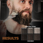 Beardo Beard Color For Men - Natural Dark Brown, 60ml | Long Lasting | No Ammonia | Easy to apply, No Stain Beard Hair Colour for men | Skin Friendly Hair dye | Full Grey Hair Coverage Beard Color color from BEARDO