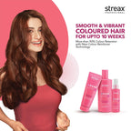 Streax Professional Argan Secrets MOISTURISING Shampoo for Women | Enriched with Argan Oil & UV Filter | Enhances Colour Retention | Cleanses & Nourishes Hair 300ml  from Streax Professional