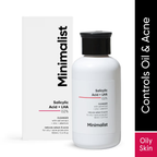 Minimalist 2% Salicylic Acid + LHA Face Cleanser With Zinc For Reducing Sebum & Acne (100 ml) cleanser from HAVIN