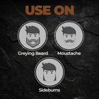 Beardo Beard Color For Men - Natural Dark Brown, 60ml | Long Lasting | No Ammonia | Easy to apply, No Stain Beard Hair Colour for men | Skin Friendly Hair dye | Full Grey Hair Coverage Beard Color color from BEARDO