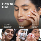 Ozone D-Tan Facial Cleanser | Tan Removal & Uneven Skin Tone | Enriched with Cucumber, Shea Butter & Milk | All Skin Types | For Men & Women | Tan removal for face & body