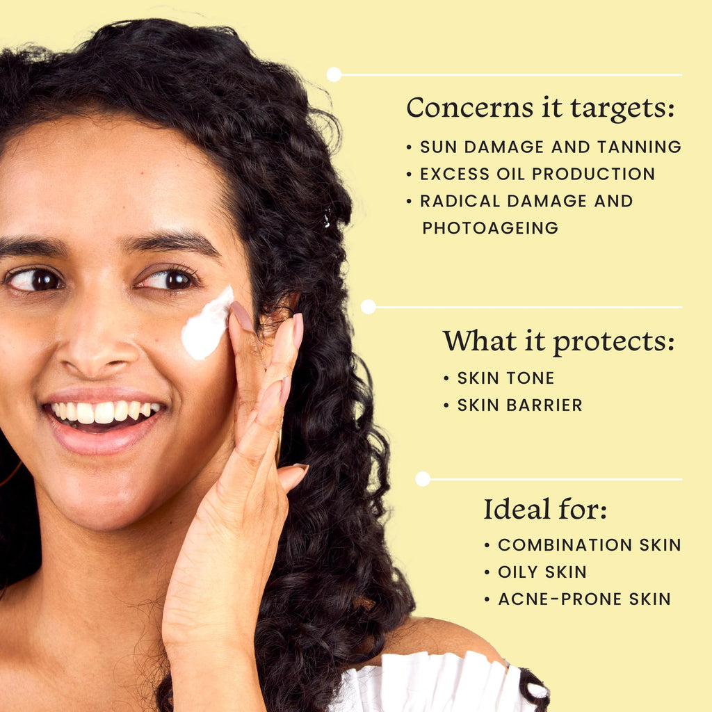 Foxtale Niacinamide Matte Sunscreen SPF 70+ PA++++ | No White Cast | Non Greasy | Prevents Tanning | UVA/UVB Protection | Lightweight | Men & Women | For Normal to Oily Skin | 50 ml  from FoxTale
