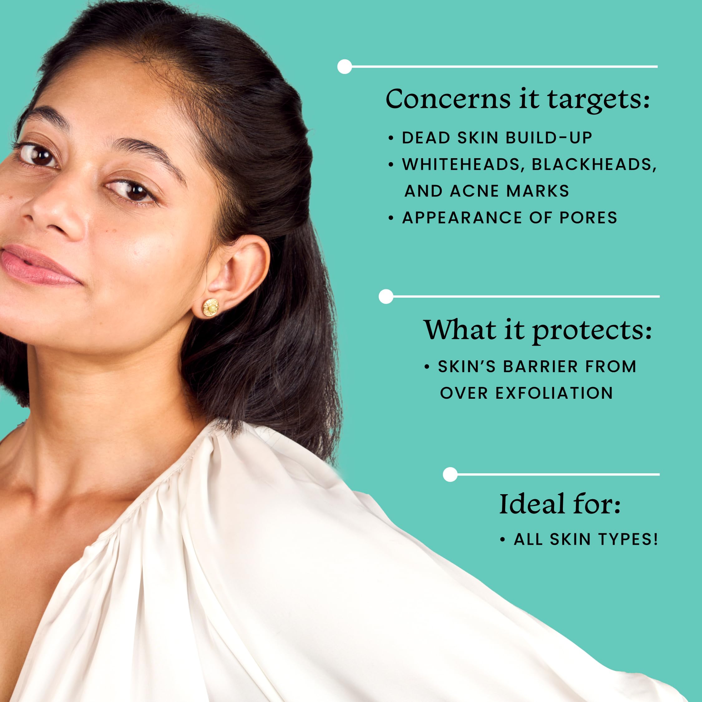 Foxtale Overnight Glow Mask | 4% Glycolic Acid | 3% Lactic Acid |Reduces Blackheads, Whiteheads | 30 Second Salon like Brightening Facial for Glowing Skin | Men & Women - 30ml  from FoxTale