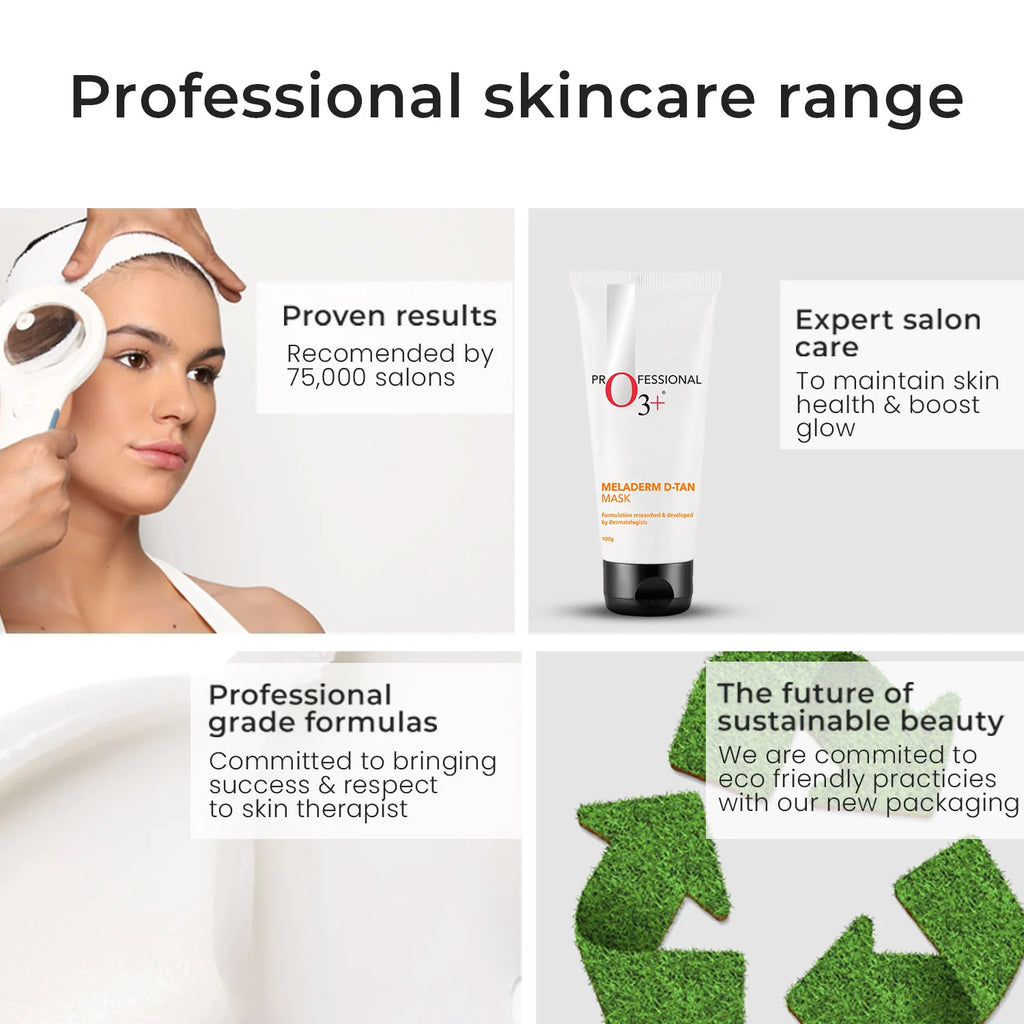 O3+ professional Professional Meladerm D Tan Mask (100gm)