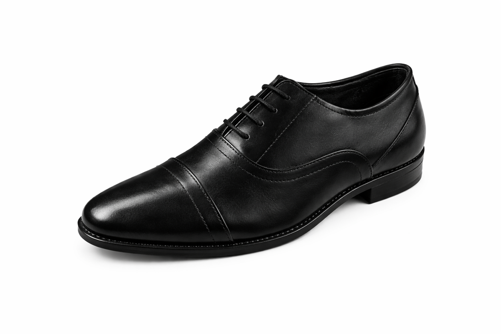 Trueman's London Men’s Cap Toe Oxford Shoes | Crust Leather