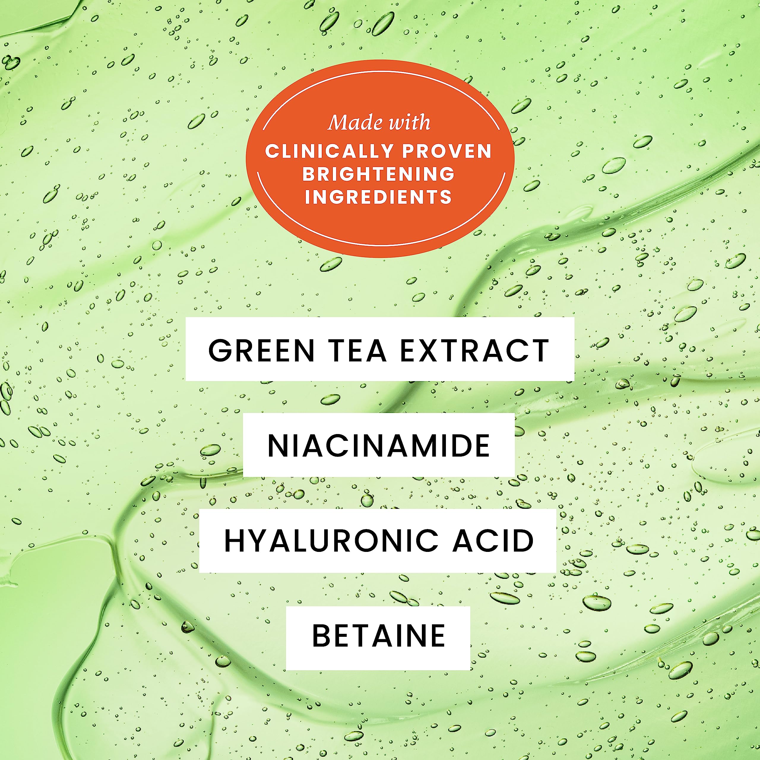 Foxtale Essentials Green Tea Oil-Free Gel Moisturizer for Face | Hyaluronic Acid, Niacinamide, Betaine | Hydrates, Brightens and Prevents Acne | Lightweight for Oily, Acne-Prone Skin | Men & Women - 50g  from FoxTale
