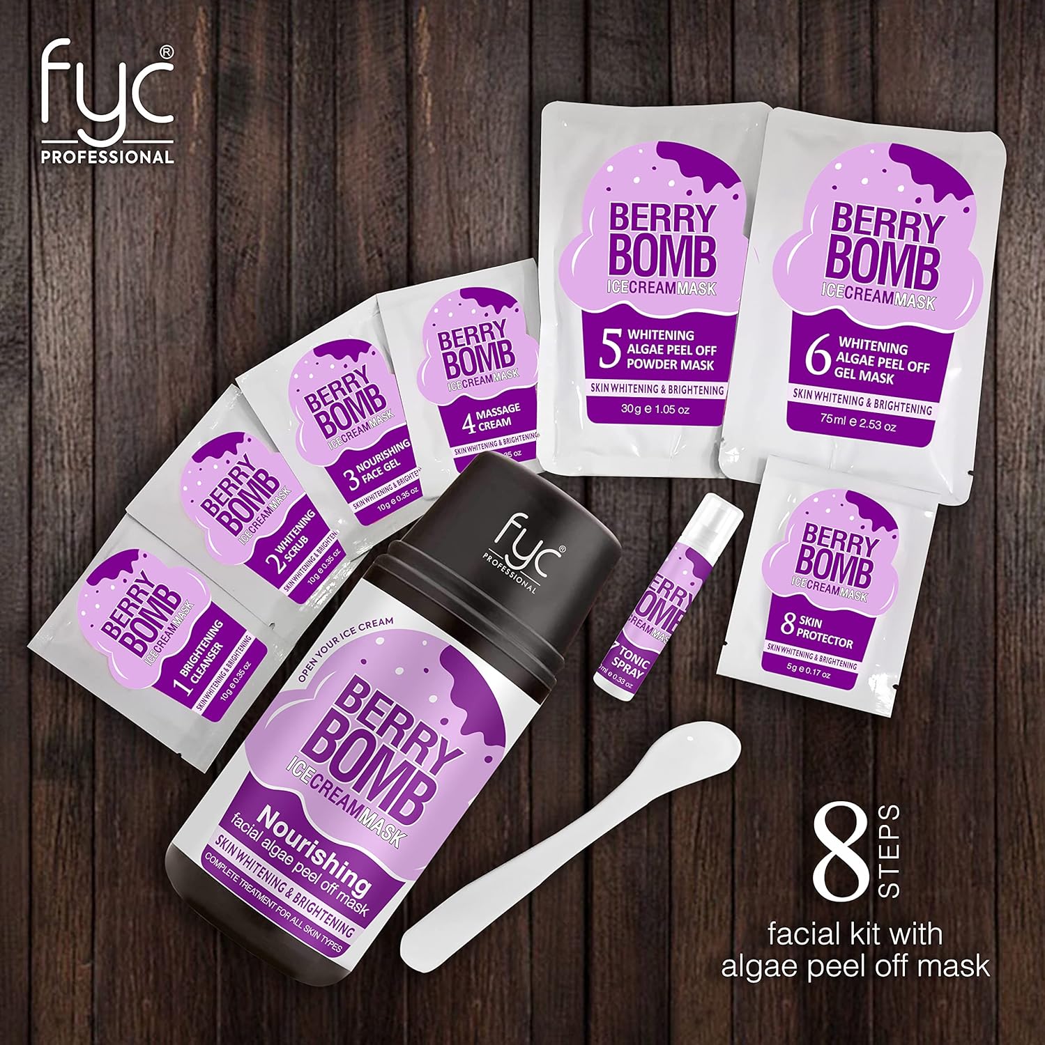 FYC Professional  BERRY BOMB ICE CREAM MASK FOR SKIN WHITENING & BRIGHTENING  from FYC