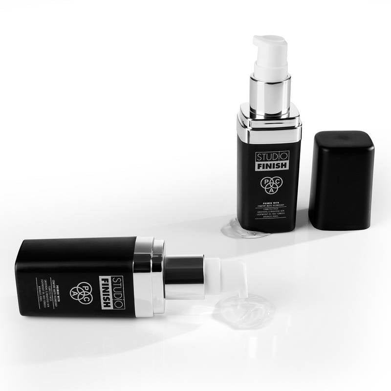 PAC Studio Finish Primer - Lightweight Mattifying Gel Formula, Soft Focus Finish Ideal for Oily Skin