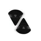 PAC Pocket Puff Black - Medium Size, 99% Soft Natural Cotton, Less Product Wastage, Even Application