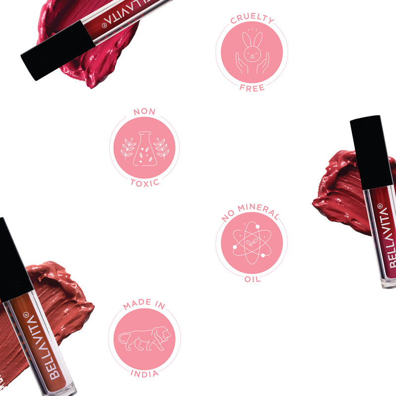 Kiss-Proof Liquid Lipstick (Wine stain)