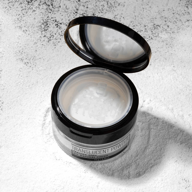 PAC Translucent Powder - Controls Shine, Prevents Flashbacks, Lightweight Setting Powder