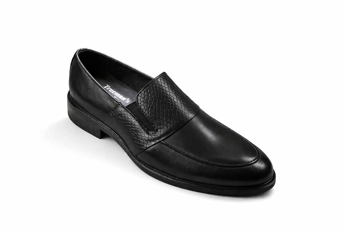 Trueman's London Men’s Apron Toe Loafers | Crust Leather