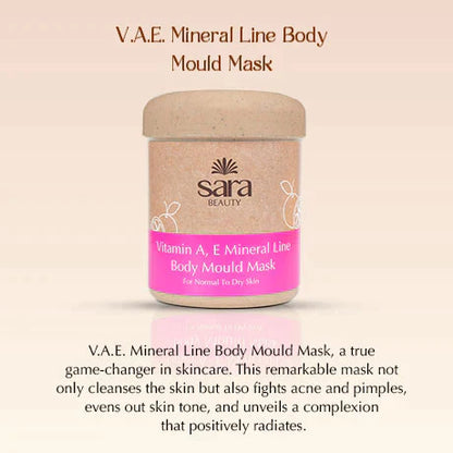 Sara Beauty V.A.E. Mineral Line Body Mould Mask No14 (IN JAR) body wash from SARA BEAUTY