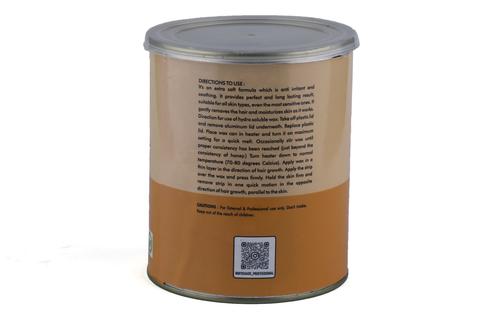 My shade Professional Vitamin - C Hydrosoluble Wax, 800ml body wax from HAVIN.IN