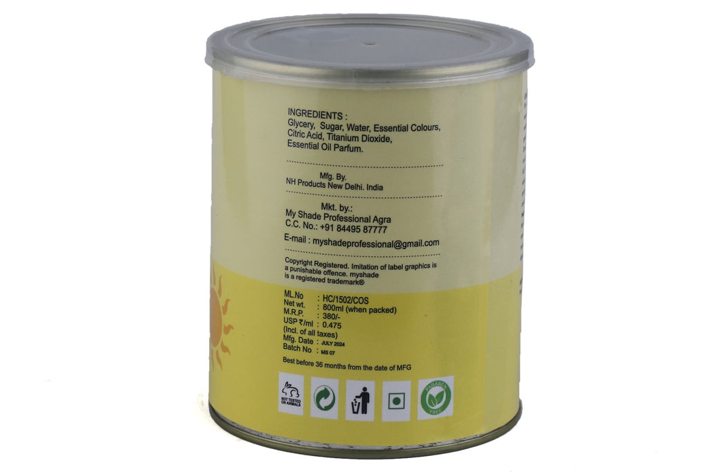 My shade Professional D-Tan Hydrosoluble Wax, 800ml body wax from HAVIN.IN