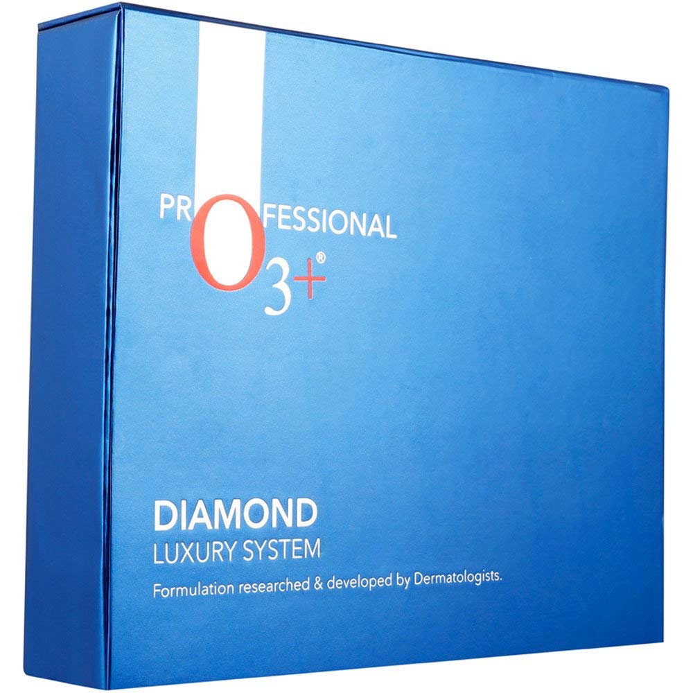O3+ Diamond Luxury System Facial Kit For Bridal Makeup And Ultra Glow Treatments - Perfect For All Skin Type To Increase Shine And Glow On Face facial Kits from HAVIN.IN