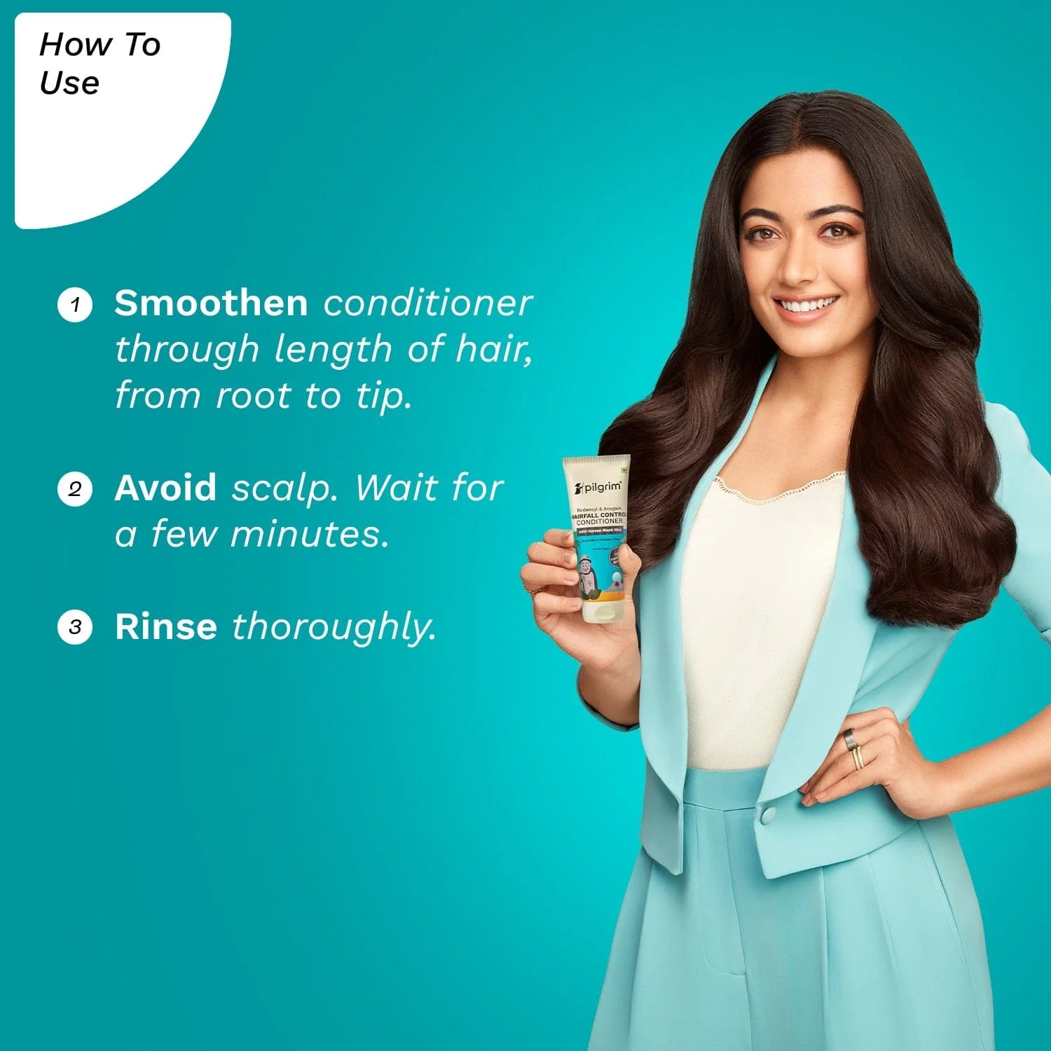 Pilgrim Redensyl & Anagain Hairfall Control Conditioner (200ml)