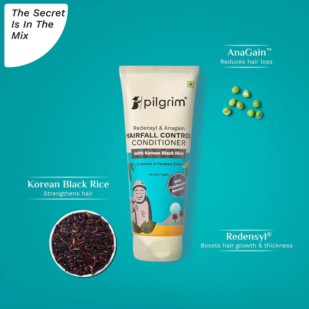 Pilgrim Redensyl & Anagain Hairfall Control Conditioner (200ml)