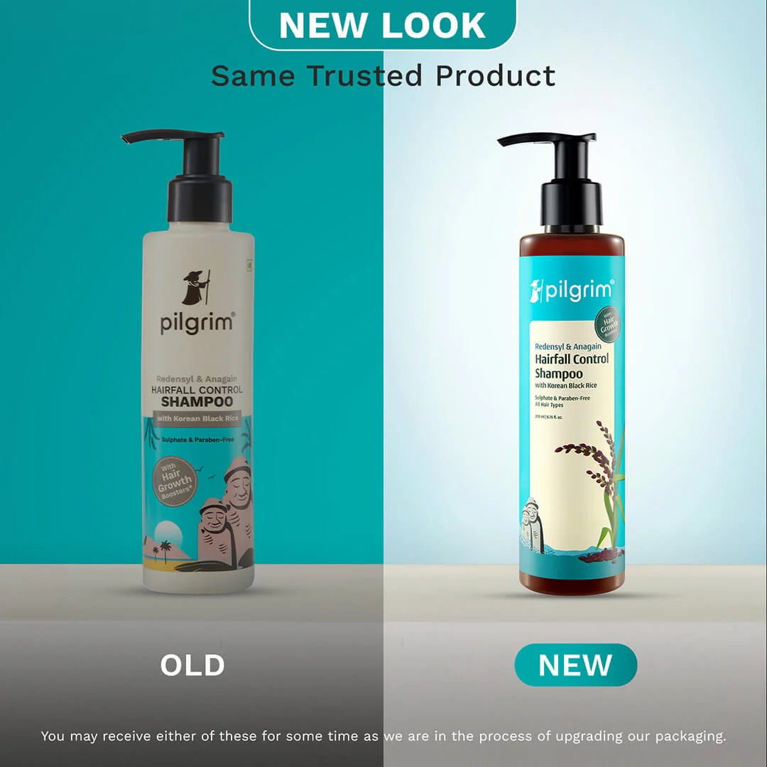 Pilgrim Redensyl & Anagain Hairfall Control Shampoo (200ml)