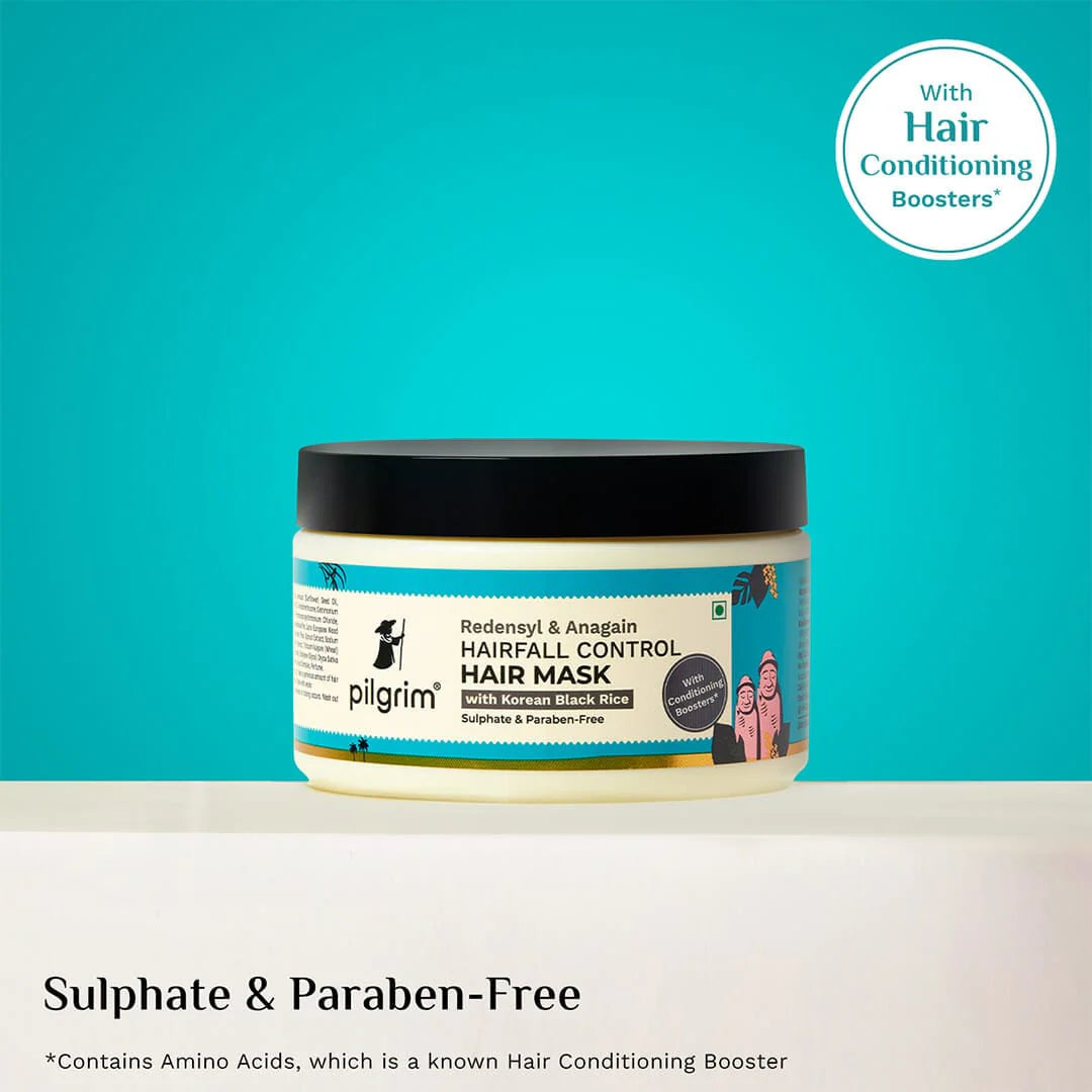 Pilgrim Redensyl & Anagain Hairfall Control Hair Mask (200gm)