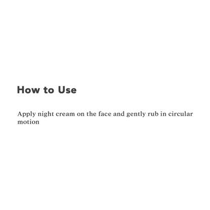 O3+ Seaweed Night Cream, 50g Face Cream from O3+