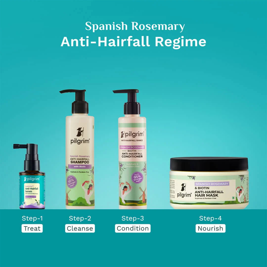 Pilgrim RootActive™ Anti-Hairfall Serum With Spanish Rosemary - 30 ml