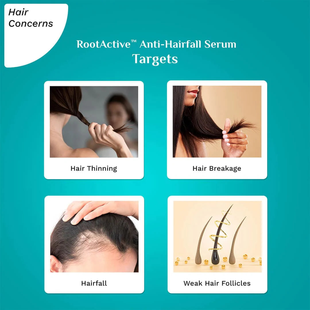 Pilgrim RootActive™ Anti-Hairfall Serum With Spanish Rosemary - 30 ml