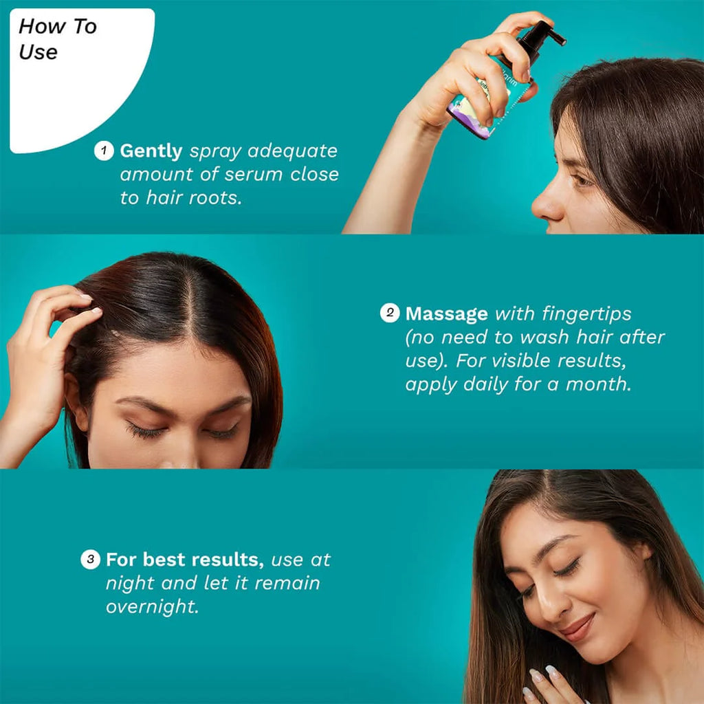 Pilgrim RootActive™ Anti-Hairfall Serum With Spanish Rosemary - 30 ml