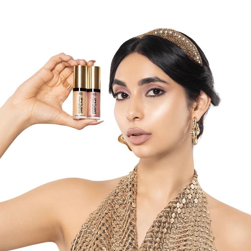 PAC Spotlight Radiance Liquid Highlighter - Lightweight, Longlasting Natural Luminous Glow
