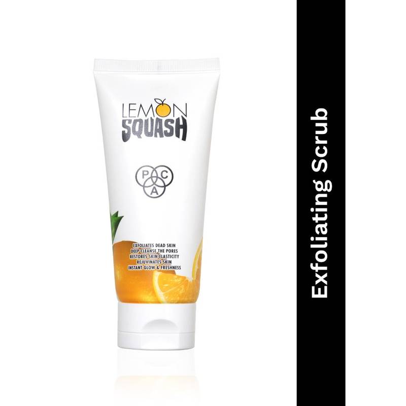 PAC Lemon Squash Exfoliator - Gentle Lightweight Exfoliater, Unclogs Pores, Adds Instant Freshness