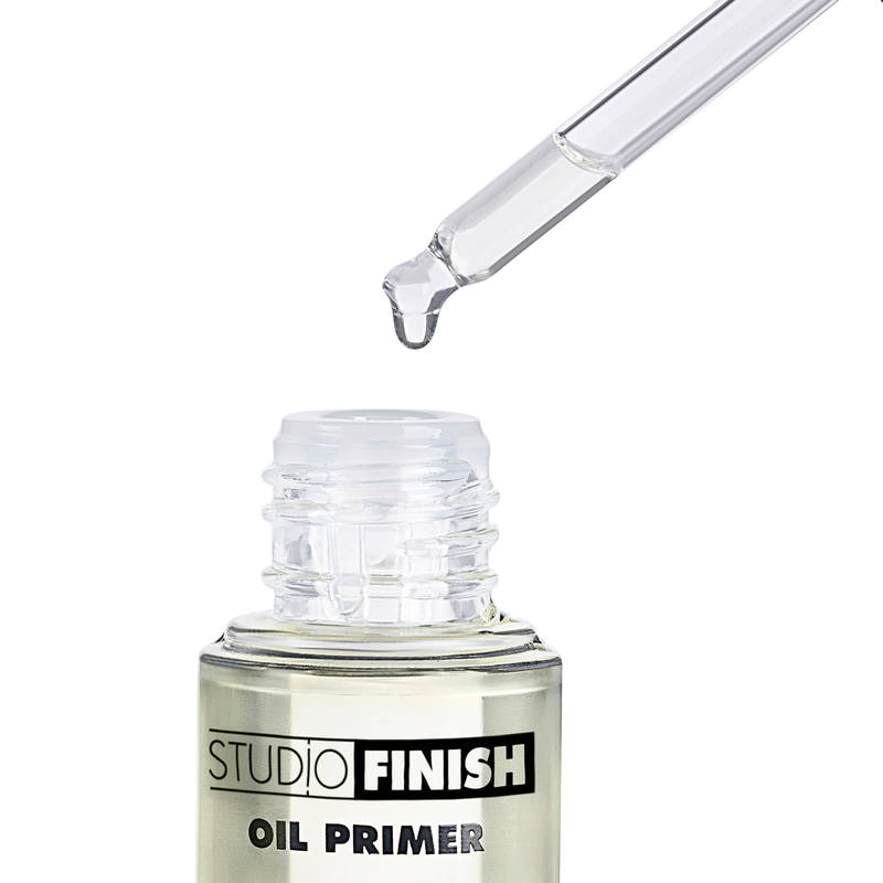 PAC Studio Finish Oil Primer For Dry Skin - UltraLight, Fast Absorbing, Jojoba Oil Hydrates Skin