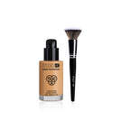 PAC Hd Liquid Foundation - 1.5 + Foundation Blending Brush 265 Combo