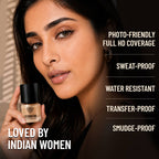 PAC Studio HD Liquid Foundation Mini - Lightweight Dewy Satin Finish, Medium Buildable Coverage
