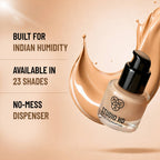 PAC Studio HD Liquid Foundation Mini - Lightweight Dewy Satin Finish, Medium Buildable Coverage