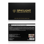 PAC Spotlight Highlighter Palette - Highly Pigmented Silky Smooth Texture, Radiant Glow in One Swipe