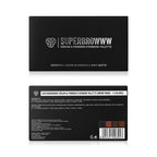 PAC SuperBrowww Palette X4 02 Brow Binge - Cream & Powder Formula, Natural Shades, Seamless Blending