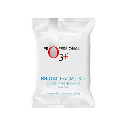 O3+ Bridal Facial Kit Oxygenating Glow Skin For Acne (81g, Single Use) facial Kits from O3+