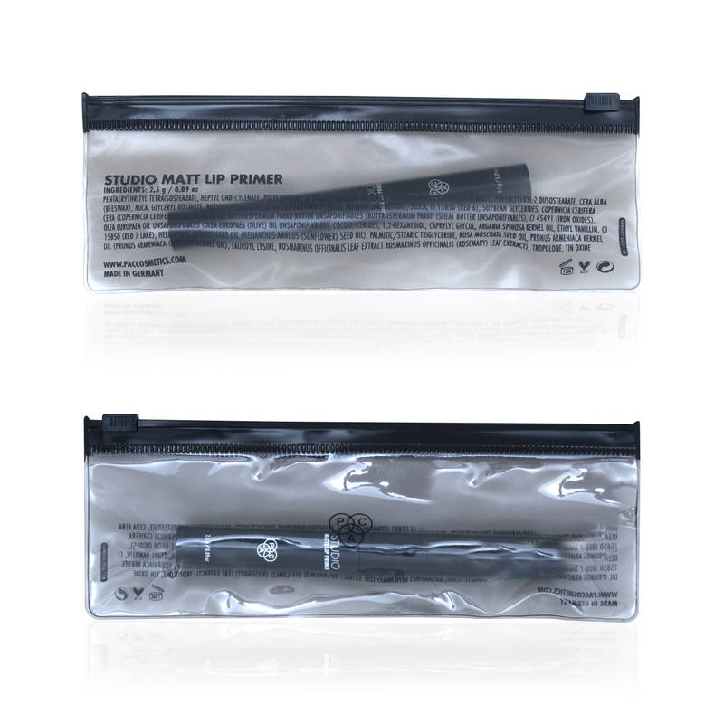 PAC Studio Matte Lip Primer - Primes, Hydrates & Smoothens Chapped Lips, Locks Lip Color Transparent