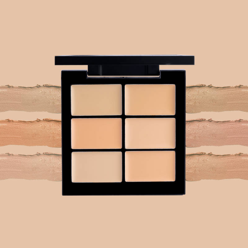 PAC Go Concealer X6 Light-Highly Pigmented Full Coverage Creamy Texture Blurs Blemishes Cruelty-free