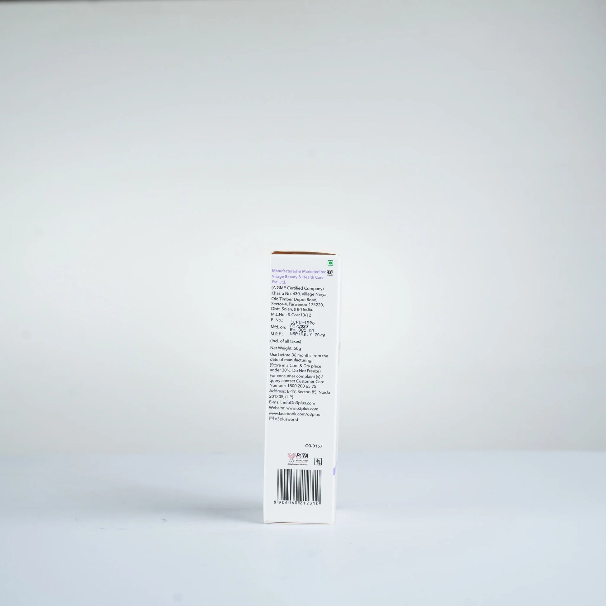 O3+ Lightening & Calming Facewash for Sensitive Skin, 50g face Wash from O3+
