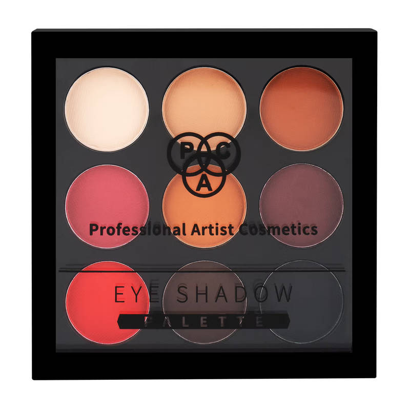 PAC Eyeshadow X9 Neutral (M) - Smooth Texture Rich Pigment Intense Payoff Blends Evenly