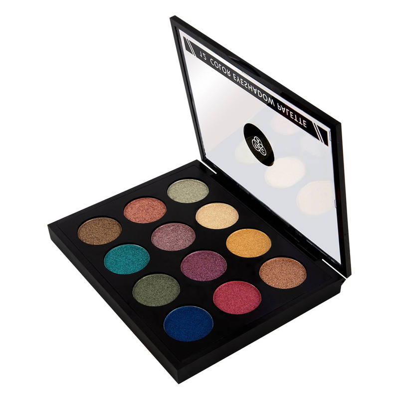 PAC Eyeshadow X12 Unforgettable Touch - Ultra Pigmented Shimmers Super Blendable Buttery Texture