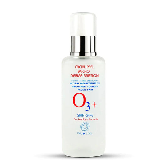 O3+ Skin Care Micro Derma Brasion Facial Peel (150ML) peel off mask from O3+