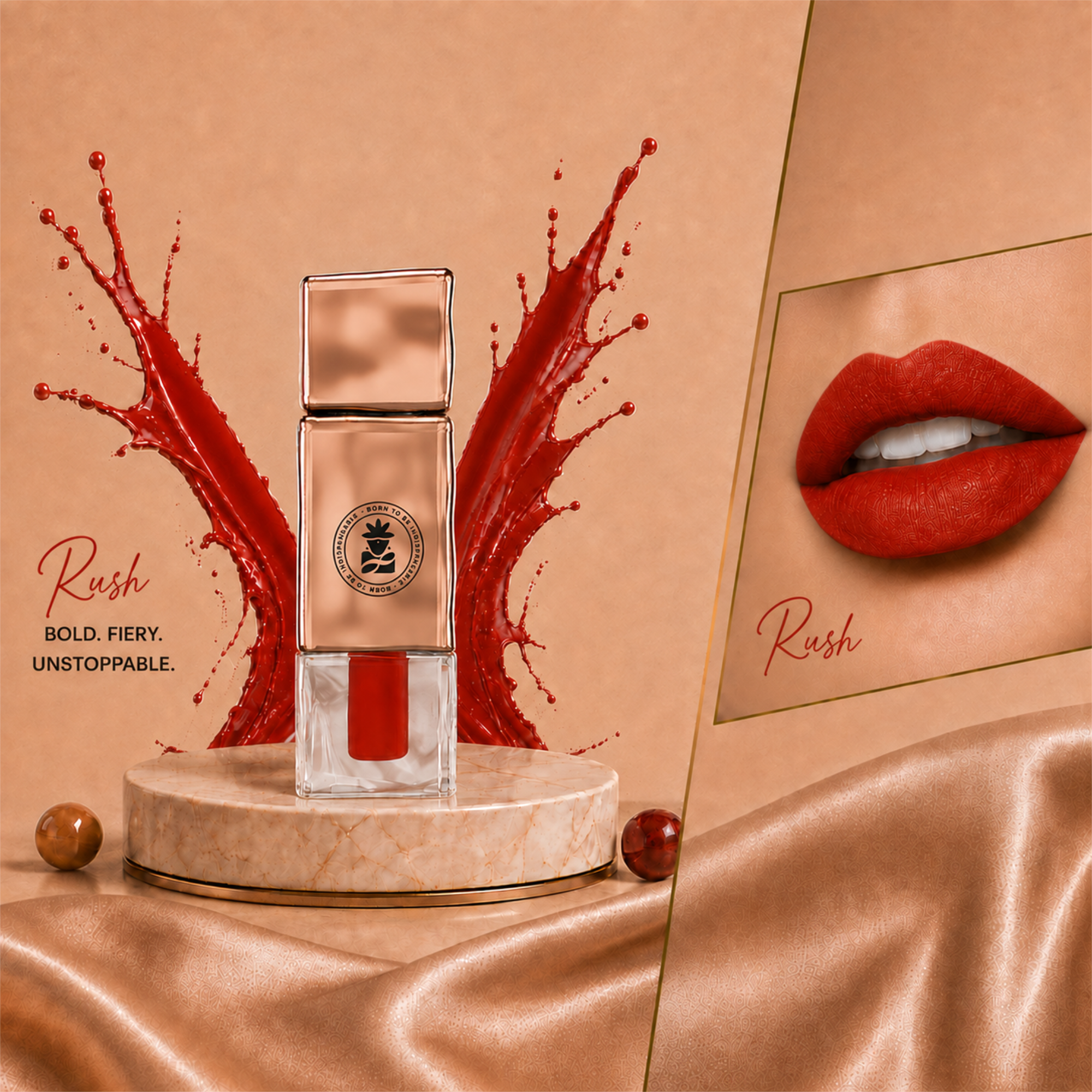 BOBI Velvet Matte Liquid Lipstick (2.5 ml) (RUSH 06)