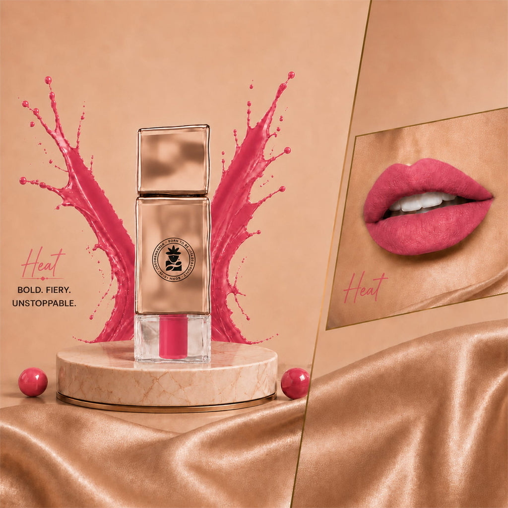 BOBI Velvet Matte Liquid Lipstick (2.5 ml) (HEAT 02)