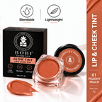 BOBI Glow Tint – Blendable Lip & Cheek , 5g (Peachy Peach)