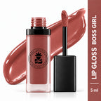 BOBI High Shine Lip Gloss–Non Sticky Hydrating Gloss (5 ml) (Boss Girl)