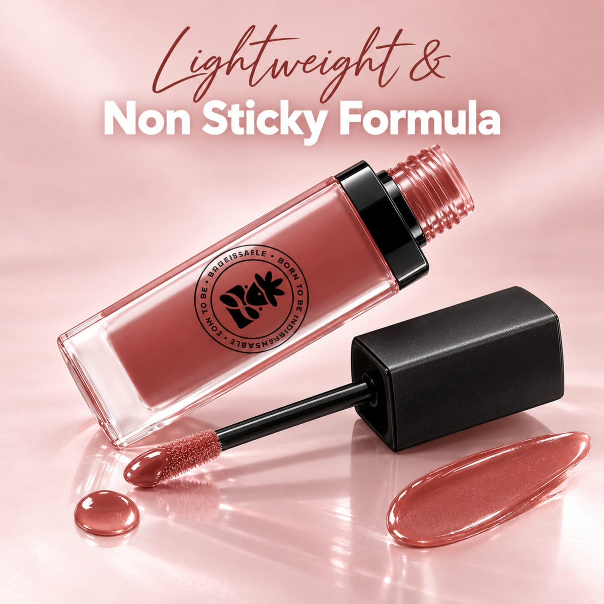 BOBI High Shine Lip Gloss–Non Sticky Hydrating Gloss (5 ml) (Boss Girl)