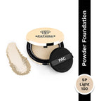 PAC Spotlight Powder Foundation - Soft Focus Base, Full Coverage, Smooth One stroke Application