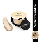 PAC Spotlight Powder Foundation - Soft Focus Base, Full Coverage, Smooth One stroke Application